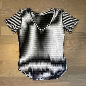 Striped lululemon t-shirt